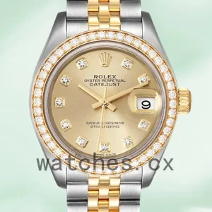 Rolex Datejust m279383rbr-0011 28mm Ladies Silver-tone