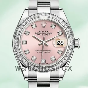 Rolex Datejust 28mm Ladies m279384rbr-0004 Silver-tone