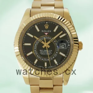 Rolex Sky-dweller Men’s 326938BKSO 42mm Oyster Bracelet