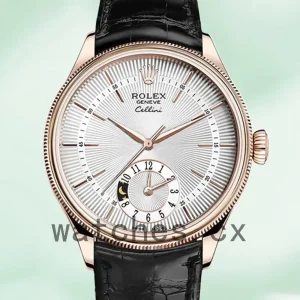 Rolex Cellini 39mm m50525-0009 Men’s Rose Gold-tone Automatic
