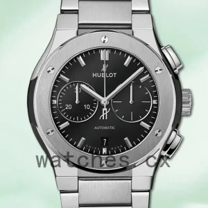 Hublot Classic Fusion 45mm 540.NX.1170.NX Unisex Bracelet Black Dial