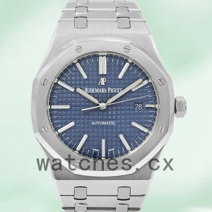 Audemars Piguet Royal Oak 15400 S T. O O.1220 S T.03 41mm Men’s Blue Dial Bracelet