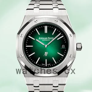 Audemars Piguet Royal Oak 15202 P T. O O.1240 P T.01 Men’s 39mm Silver-tone