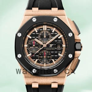 Audemars Piguet Royal Oak Offshore Men’s 44mm 26401 R O. O O. A002 C A.02 Rose Gold-tone