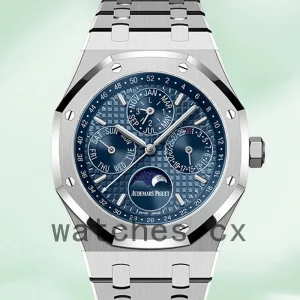 Audemars Piguet Royal Oak 26574 S T. O O.1220 S T.03 Men’s 41mm Blue Dial