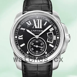 Cartier Calibre W7100041 42mm Men’s Automatic Silver-tone