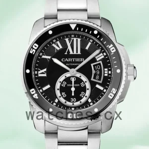 Cartier Calibre W7100057 42mm Men’s Silver-tone
