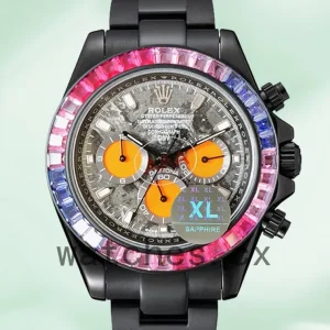Rolex Daytona Men’s DIW 40mm Grey Dial Black-tone