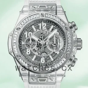 Hublot Big Bang 411.JX.4802.RT.1904 45mm Men’s Transparent Rubber Band
