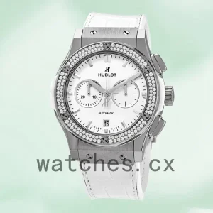 Hublot Classic Fusion 541.NE.2010.LR.1104 Men 42mm Leather Strap