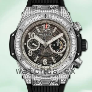 Hublot Big Bang Men 411.NX.1170.RX.0904 44mm Diamonds Skeleton Dial
