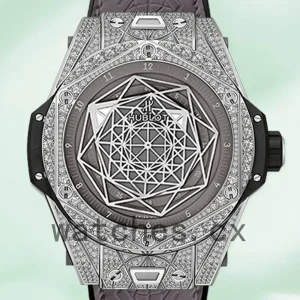 Hublot Big Bang 44mm Men 465.SS.7047.VR.1204.MXM20-002 Leather Strap