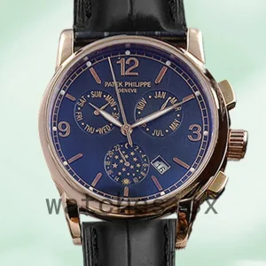 Patek Philippe Complications Men’s 40mm ComplicationsBLSL023 Automatic Leather Strap