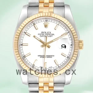 Rolex Datejust 116233 Men’s 36mm Silver-tone Automatic