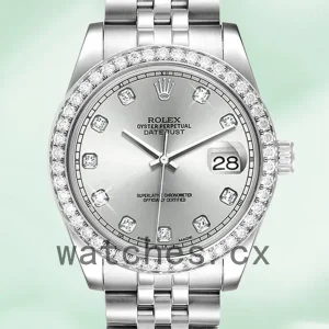 Rolex Datejust Unisex 116244 36mm Silver Dial