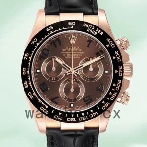 Rolex Daytona 116515 40mm Men’s Rose Gold-tone Brown Dial