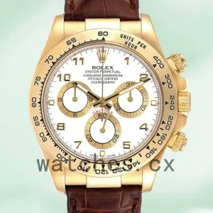 Rolex Daytona 116518 40mm Men’s Automatic White Dial