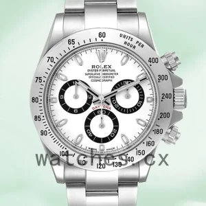 Rolex Daytona Men’s 116520 40mm White Dial Automatic