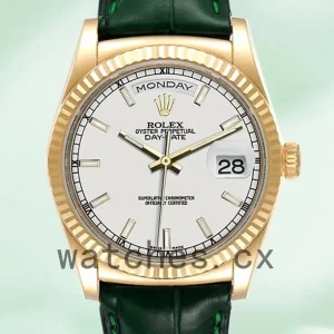 Rolex Day-Date m118138-0123 Men’s 36mm Gold-tone Automatic
