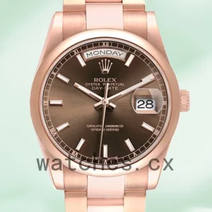 Rolex Day-Date 118205 36mm Men’s President Bracelet/Oyster Bracelet