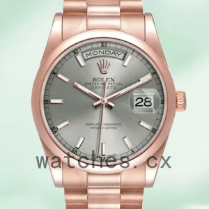 Rolex Day-Date 118205 36mm Men’s Grey Dial