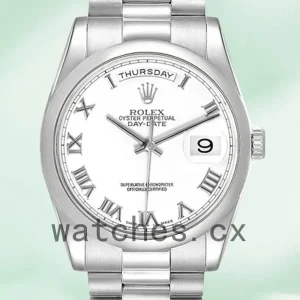 Rolex Day-Date 118206-0041 Men’s 36mm President Bracelet