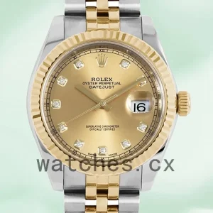 Rolex Datejust 41mm Men’s m126333-0012 Jubilee Bracelet Champagne Dial