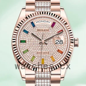 Rolex Day-Date 36mm Men’s m128235-0040 President Bracelet Rose Gold-tone
