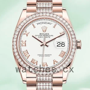 Rolex Day-Date m128345rbr-0055 36mm Men’s Rose Gold-tone