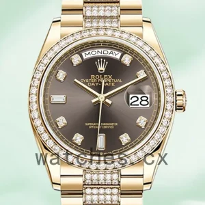 Rolex Day-Date m128348rbr-0007 Men’s 36mm Brown Dial