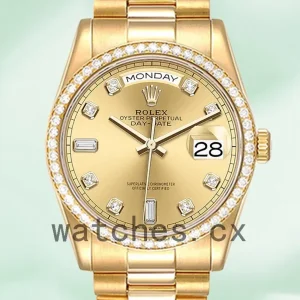 Rolex Day-Date Men’s m128348rbr-0008 36mm Automatic President Bracelet