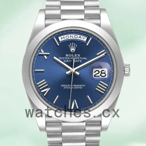 Rolex Day-Date 40mm 228206 Men’s Silver-tone President Bracelet