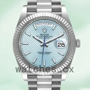 Rolex Day-Date 40mm m228236-0005 Men’s Blue Dial