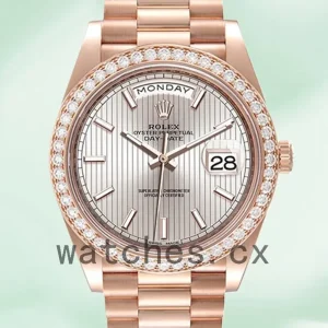 Rolex Day-Date m228345rbr-0010 Men’s 40mm President Bracelet