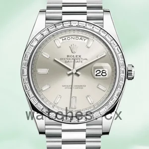 Rolex Day-Date 228396 40mm Men’s Automatic Silver-tone