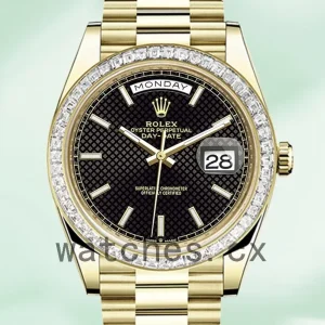 Rolex Day-Date m228398tbr-0004 40mm Men’s Black Dial