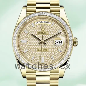 Rolex Day-Date 40mm Men’s m228398tbr-0036 President Bracelet Gold-tone
