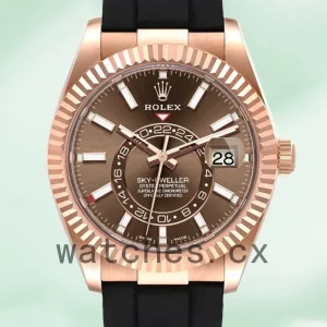 Rolex Sky-Dweller Men’s 42mm m326235-0005 Rose Gold-tone Automatic