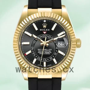 Rolex Sky-Dweller 42mm m326238-0009 Men’s Rubber Band