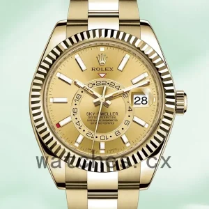 Rolex Sky-dweller 42mm Men’s 326938 Champagne Dial