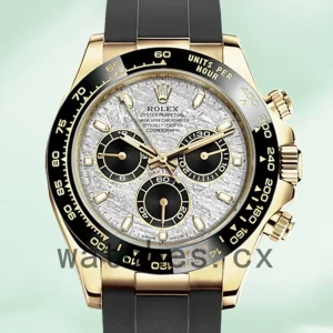 Rolex Daytona 40mm Men’s m116518ln-0076 Meteorite Dial Rubber Band