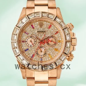 Rolex Daytona 116568 40mm Men’s Oyster Bracelet Rose Gold-tone