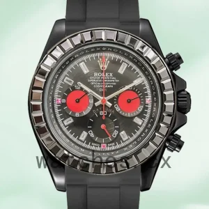 Rolex Daytona 40mm 116589 Men’s Rubber Band Black-tone