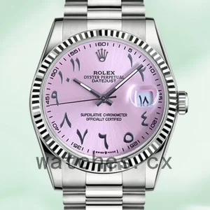 Rolex Datejust Men’s 41mm 126334 Silver-tone Pink Dial
