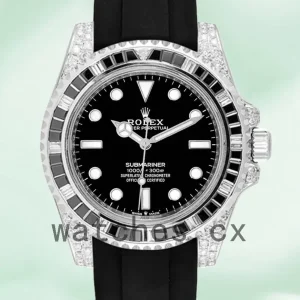 Rolex Submariner 40mm 126610 Men’s Silver-tone Rubber Band