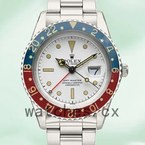 Rolex GMT-Master 40mm Men’s 6542 Automatic White Dial