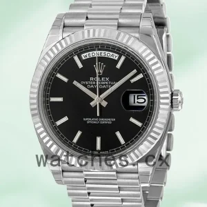 Rolex Day-Date 40mm Men’s M228239-0004 Silver-tone