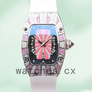 Richard Mille RM007 Around 31*46mm RM007-001 Ladies Rubber Band