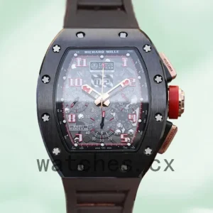 Richard Mille RM011 Men Around 50*40mm RM011-001 Rubber Band