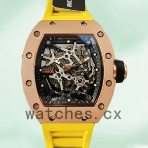 Richard Mille RM35 Around 48*40mm RM35-022 Men Skeleton Dial Mechanical